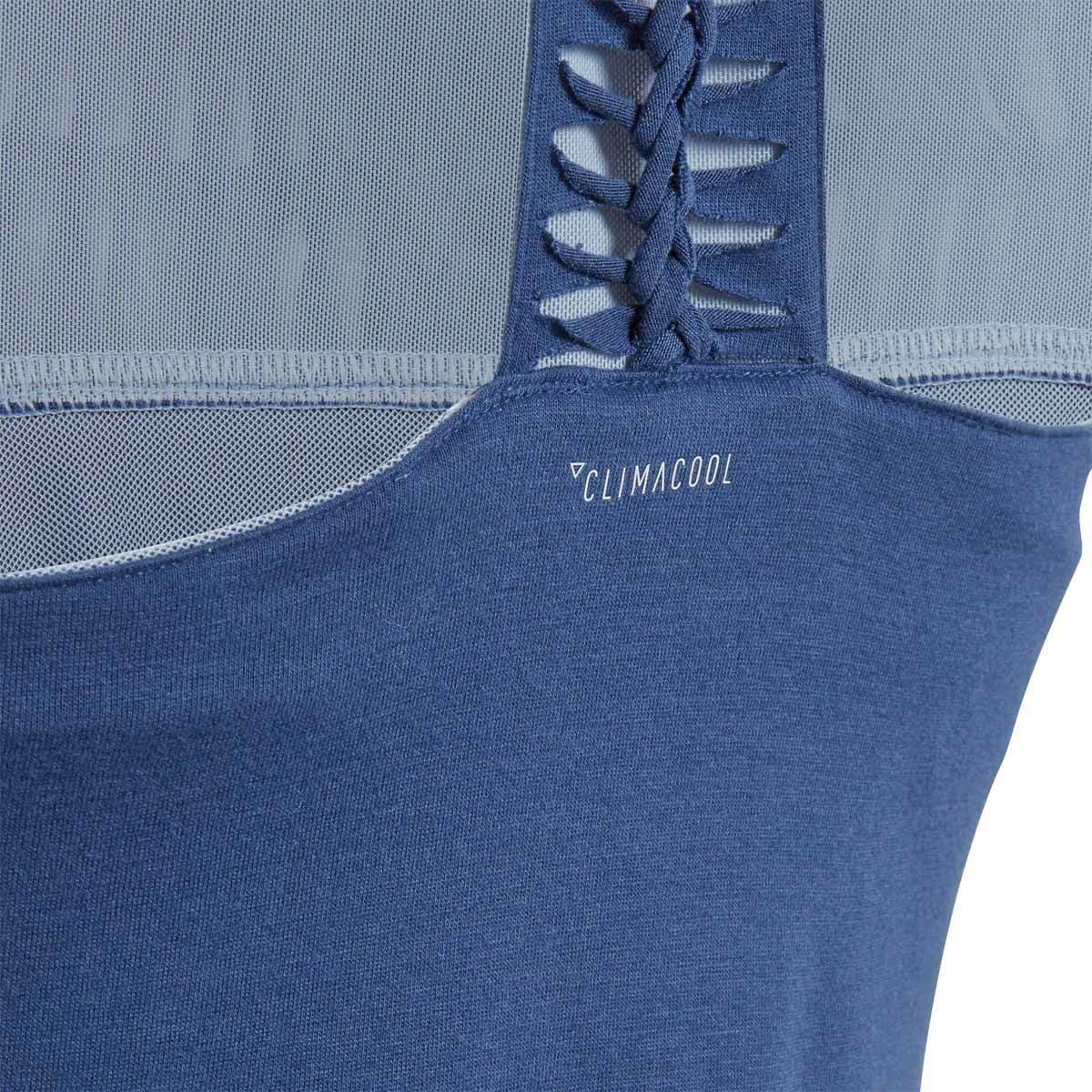 adidas Mädchen Oberbekleidung Tank-top Mädchen - Blau, Dunkelblau, 170, ECO22