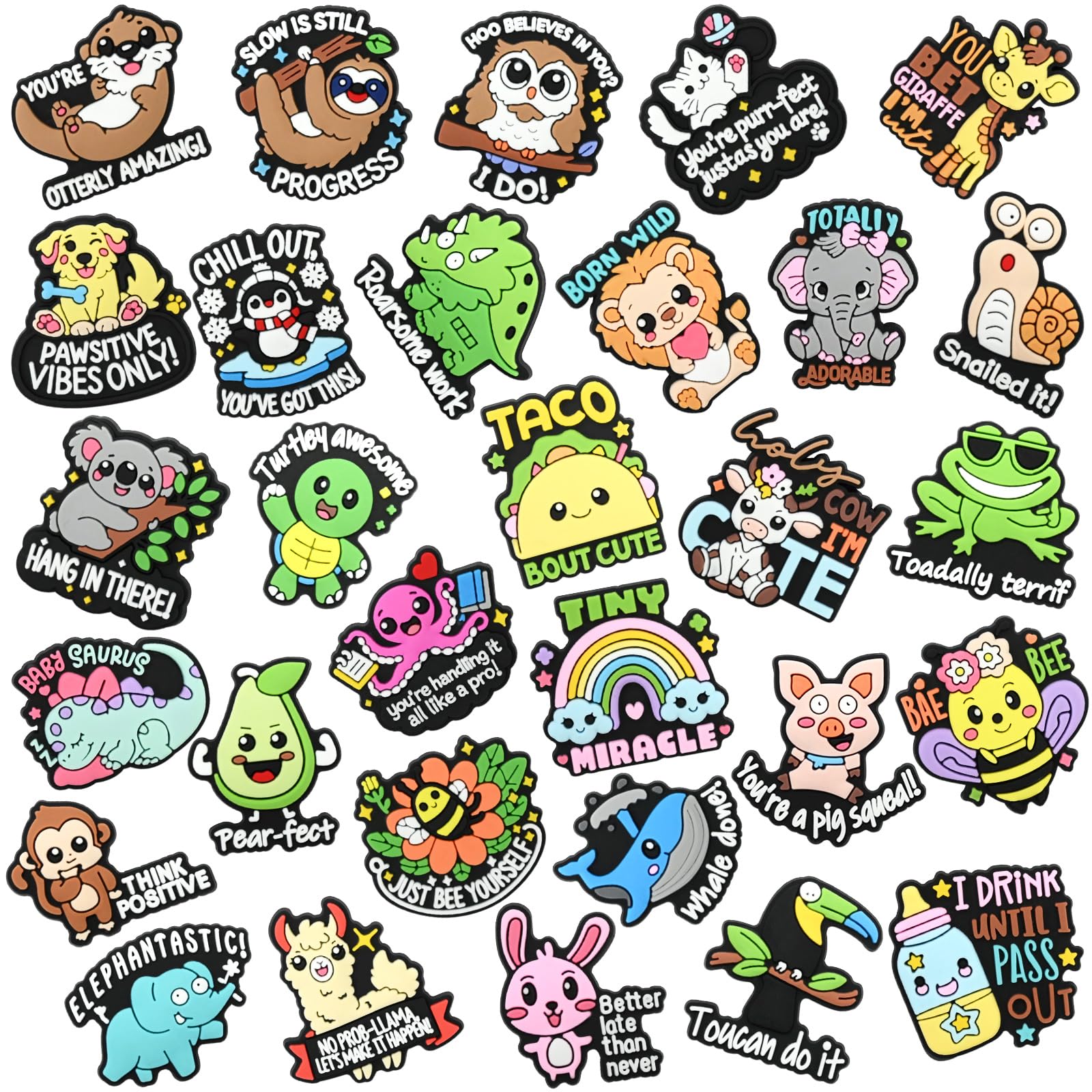 Cute Pins Bulk,Funny Backpack Pin Lapel Badge Pins Set for Jackets,Hats