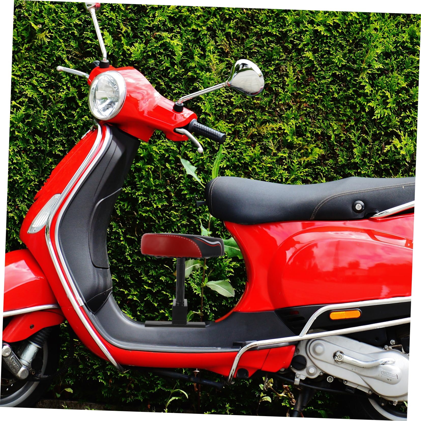 Seggiolino Bambini Frontale per Moto Elettriche in Acciaio al Carbonio