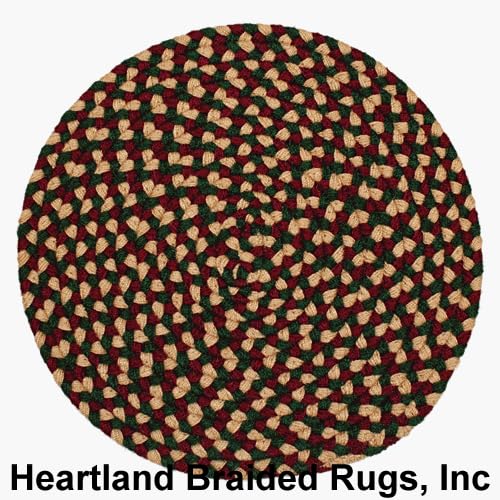 Colonial 6' x 9' Oval Braided Rug Home & Kitchen