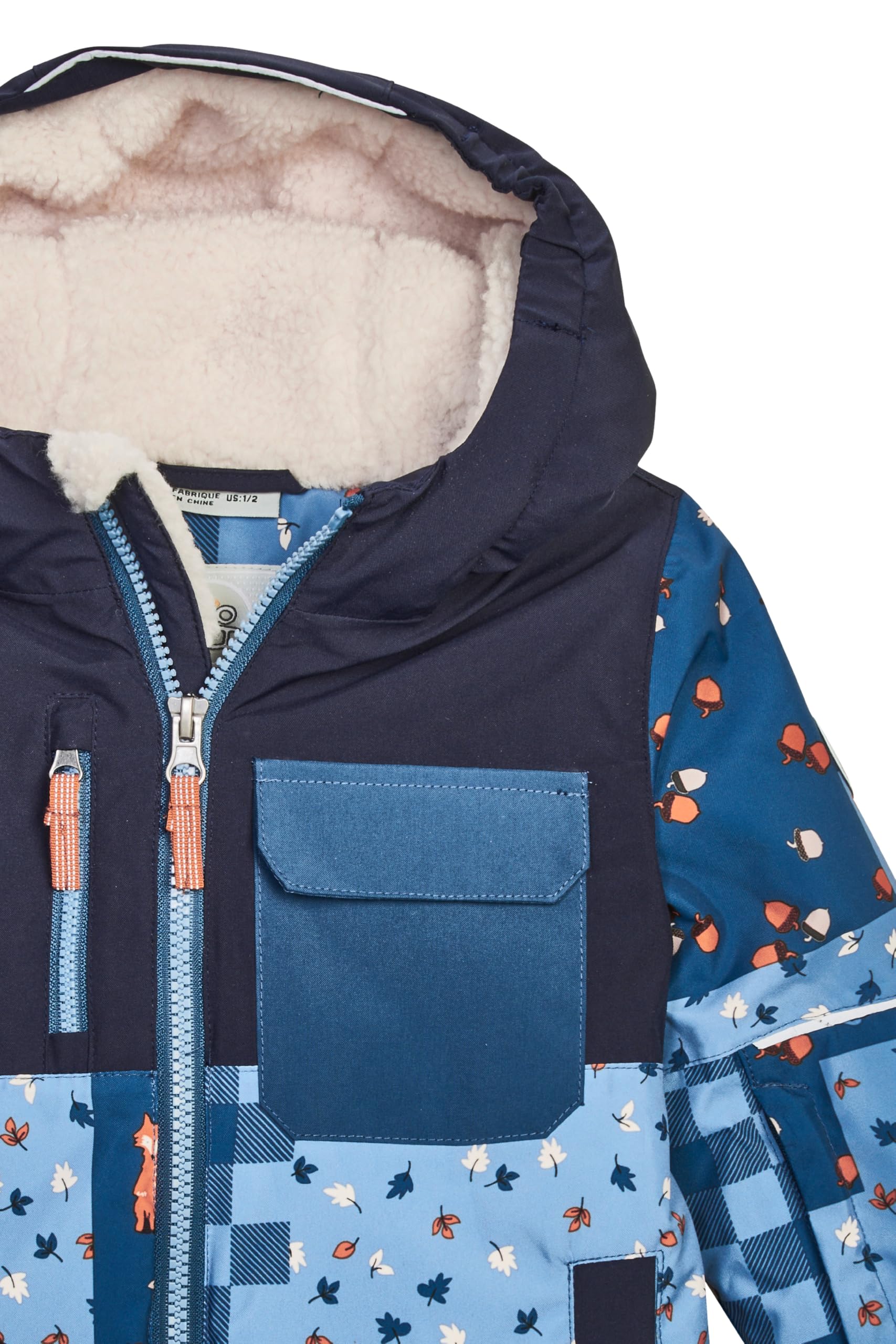 first instinct by killtec Fisw 43 Mns Ski Jckt Veste de ski/fonctionnelle avec capuche et jupe pare-neige Mixte bébé