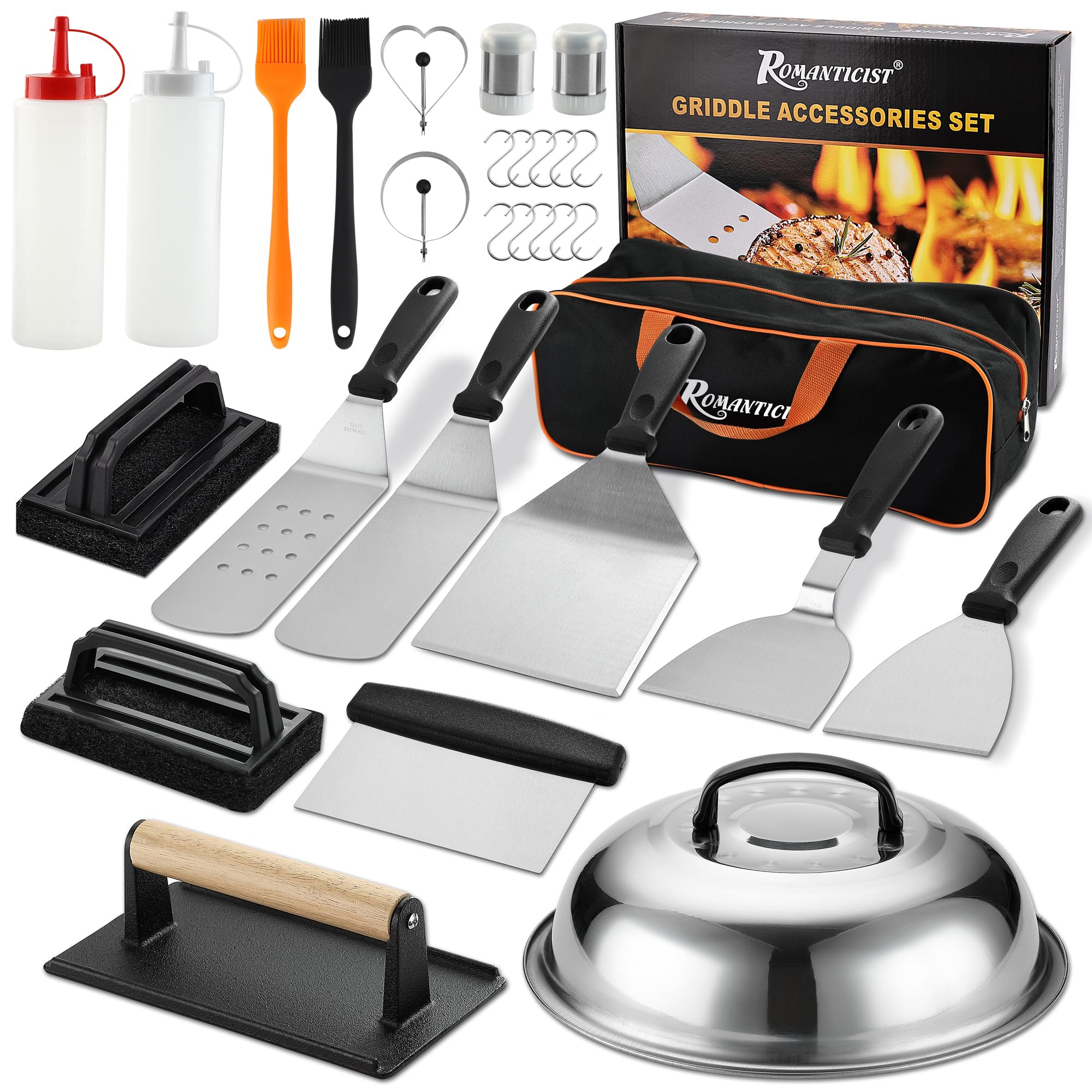 ROMANTICIST 29PCS Griddle Accessories Set
