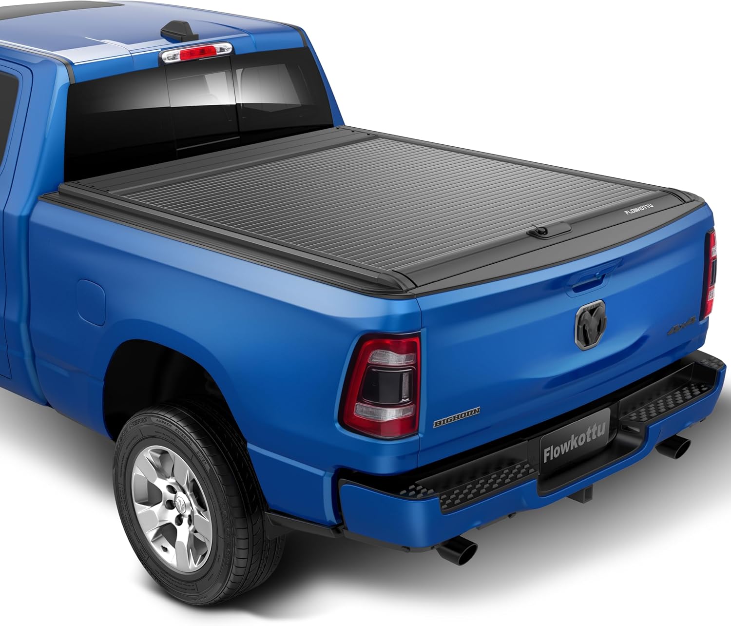 Retractable Hard Tonneau Cover Fits 2009-2025 Dodge Ram 1500 6'4'' Truck Bed (Classic