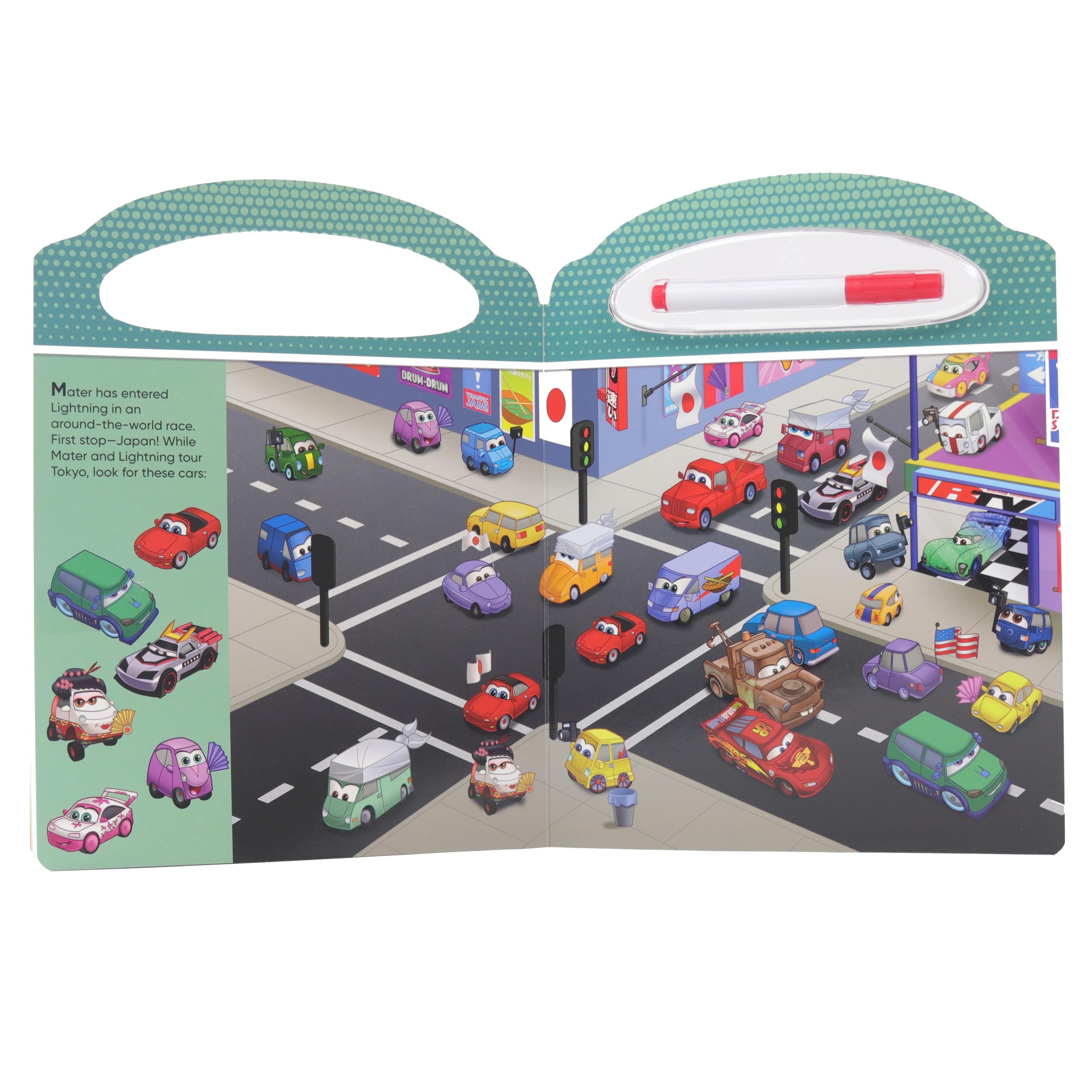 Disney Pixar Toy Story, Cars, and More! - Write-and-Erase Look and Find Wipe Clean Board - PI Kids - Image 6