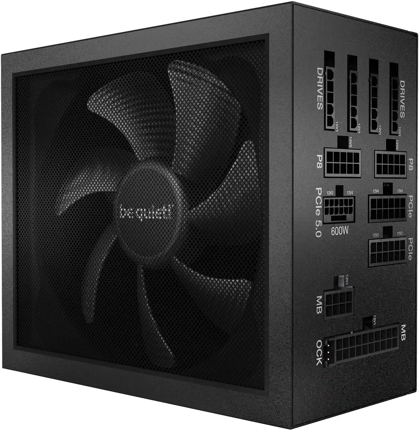be quiet! Dark Power 13 1000W, ATX 3.0, 80 Plus® Titanium, modular Netzteil, PCIe 5.0 und PCIe 4.0 Grafikkarten, 12VHPWR Kabel enthalten, nahezu unhörbarer Silent Wings-Lüfter
