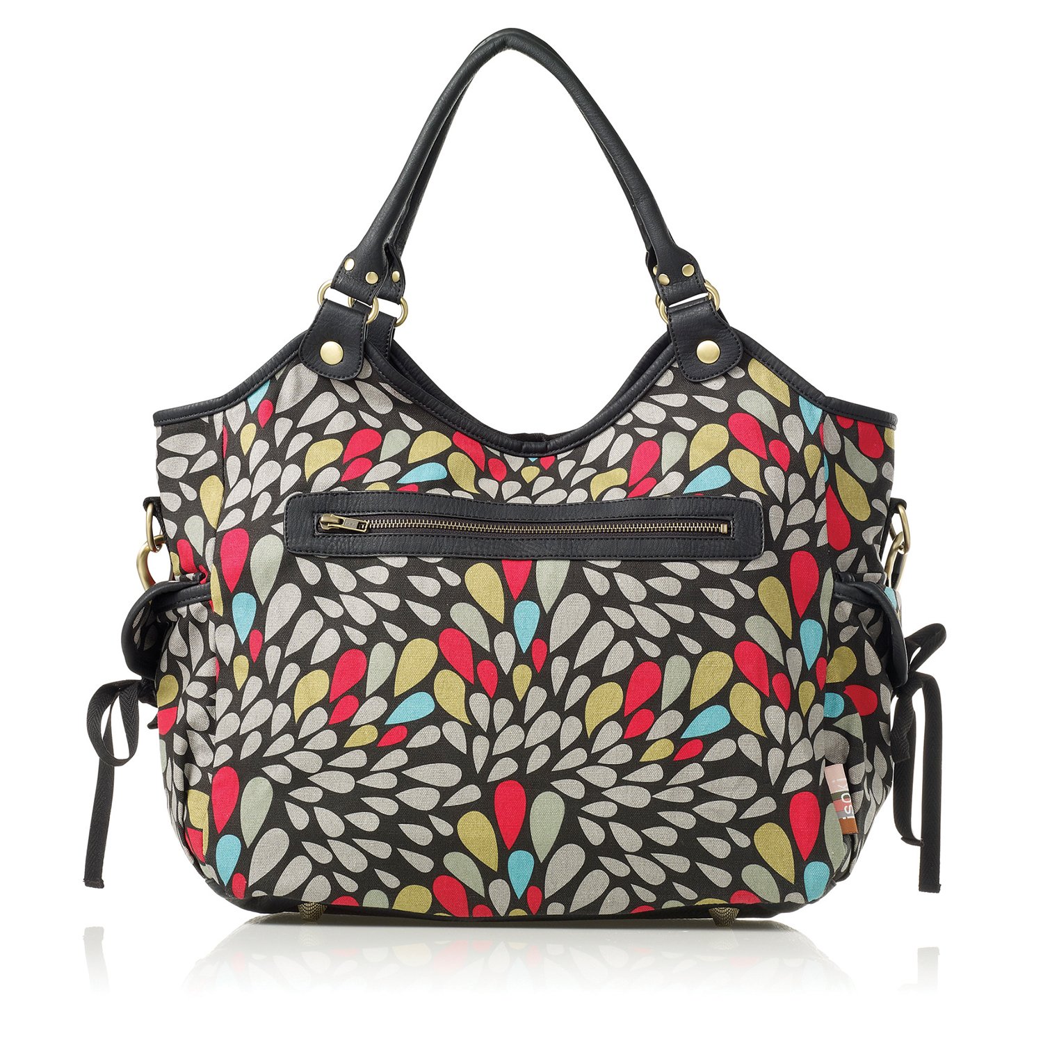 Isoki 18009 Reversible Hobo Changing Bag, Nappy Bag, Mommy Bag (REV – Jewel, 40 x 45 x 20 cm