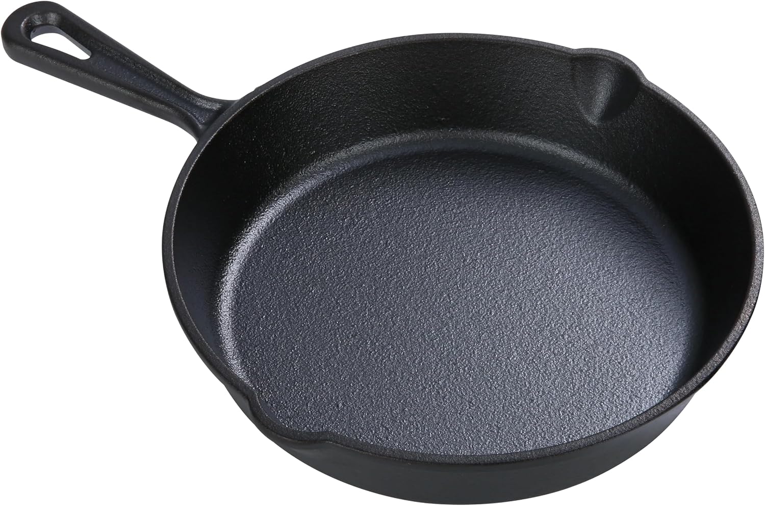 Premium 8" Nonstick Cast Iron Skillet, Heavy-Duty Construction for Long-Lasting Use, Non-Scratch Interior, Compatible with Gas, Electric & Induction Cooktops, Essential Kitchen Fry Pan