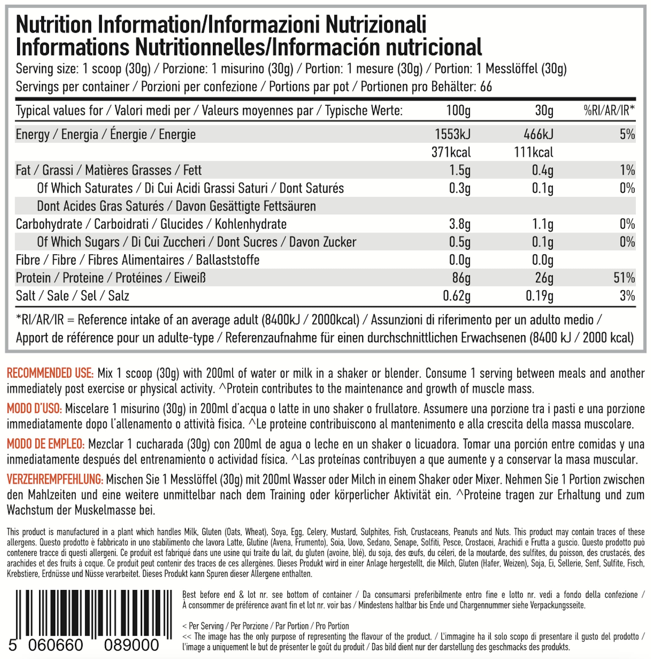 Per4m Whey Isolate Zero (2000g) Sticky Toffee Pudding