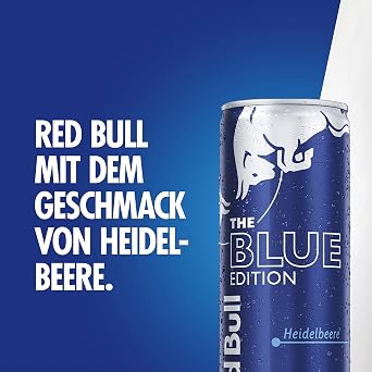 Red Bull Energy Drink Blue Edition Blueberry 24 x 250 ml Disposable