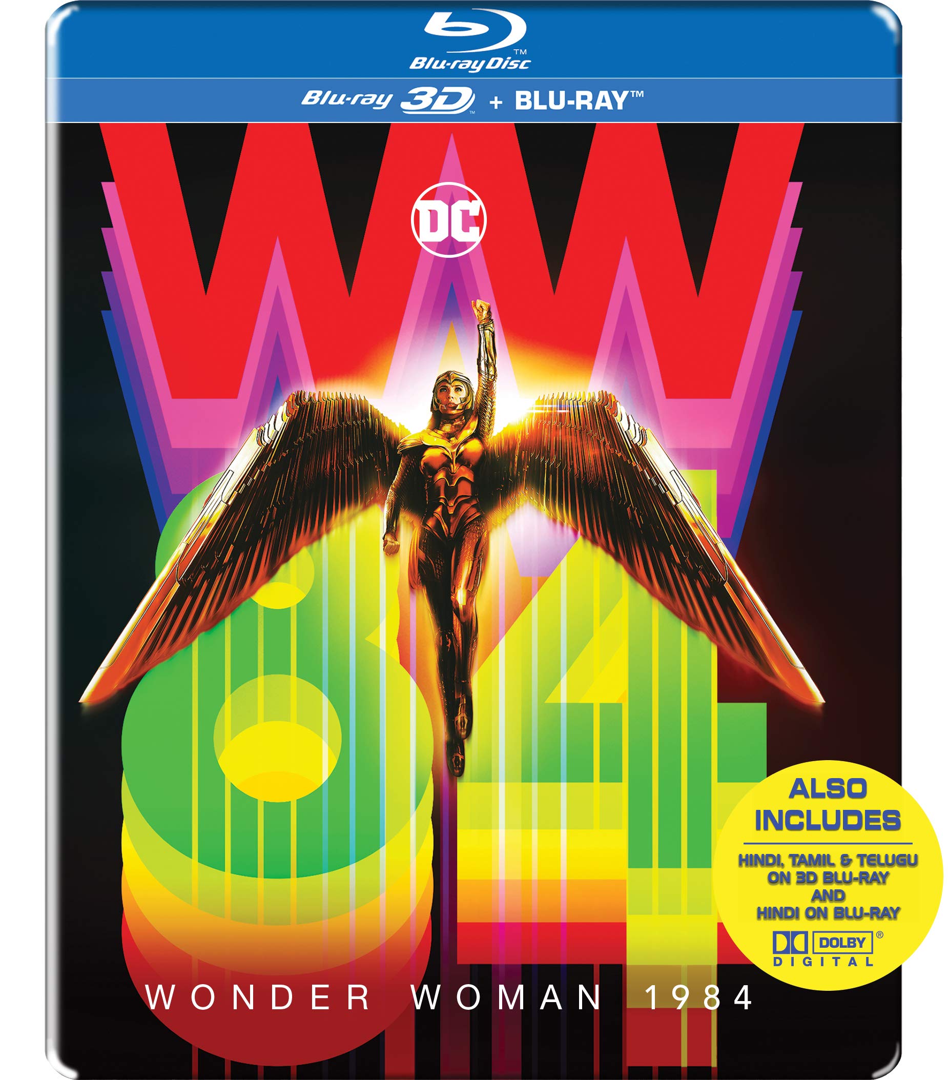 Wonder Woman 1984 (Steelbook) (Blu-ray 3D & Blu-ray) (2-Disc)