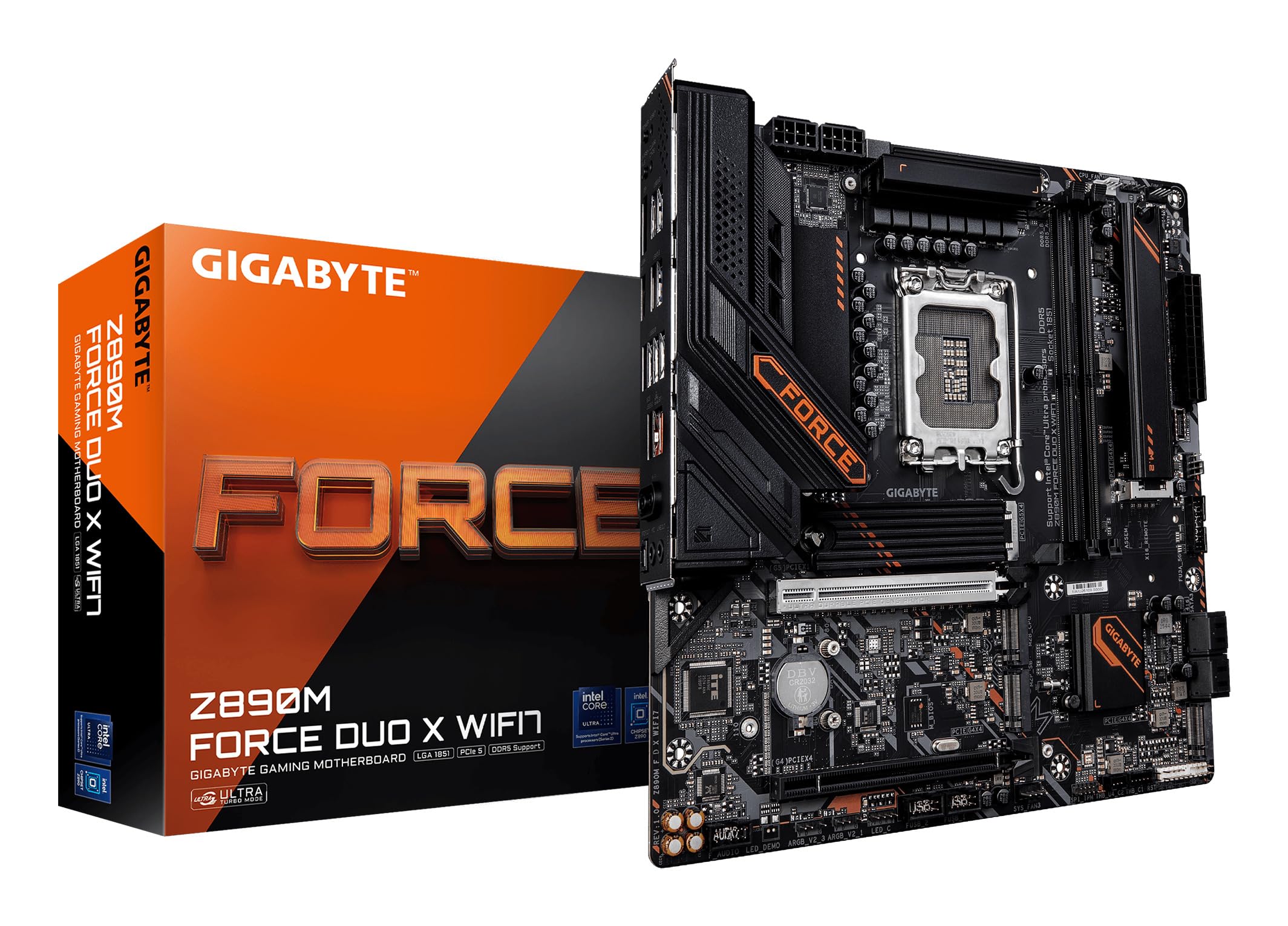 Amazon | GIGABYTE Z890M FORCE DUO X WIFI7 Micro-ATXマザーボード