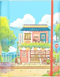 Meu plano perfeito: Florescer, planner sem data para adolescentes com capa almofadada e espiral oculto, capa Dorama | Planner 2026