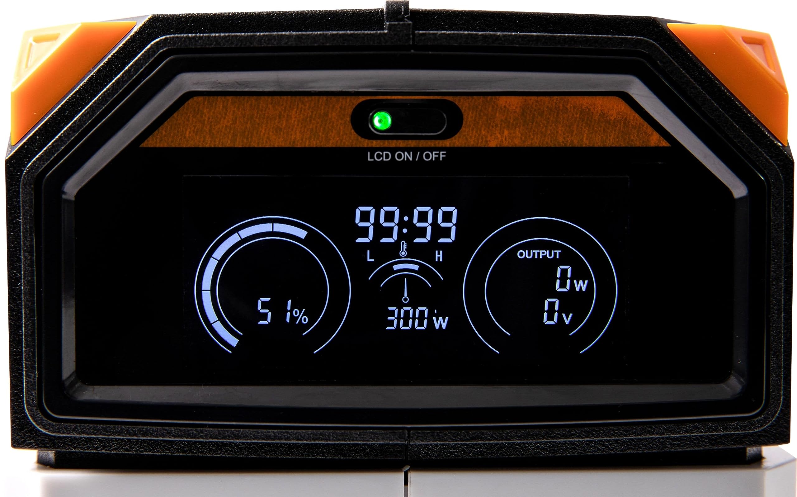 Centrale elettrica Technaxx da 300W con presa 230V, 3 porte USB, 12V per auto, capacità della batteria 315Wh per esterni, viaggi e campeggio –Onda sinusoidale pura, centrale elettrica portatile TX-201