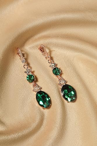 Miniatura 5 de BABEYOND Pendientes de Gatsby Art Deco de los años 20, accesorios de Gatsby, estilo vintage, para boda, aretes de perlas colgantes