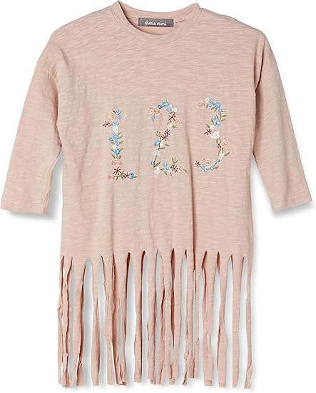 Amazon | [シェリーミミ] 韓国子供服 5分袖Tシャツ 花柄数字プリント