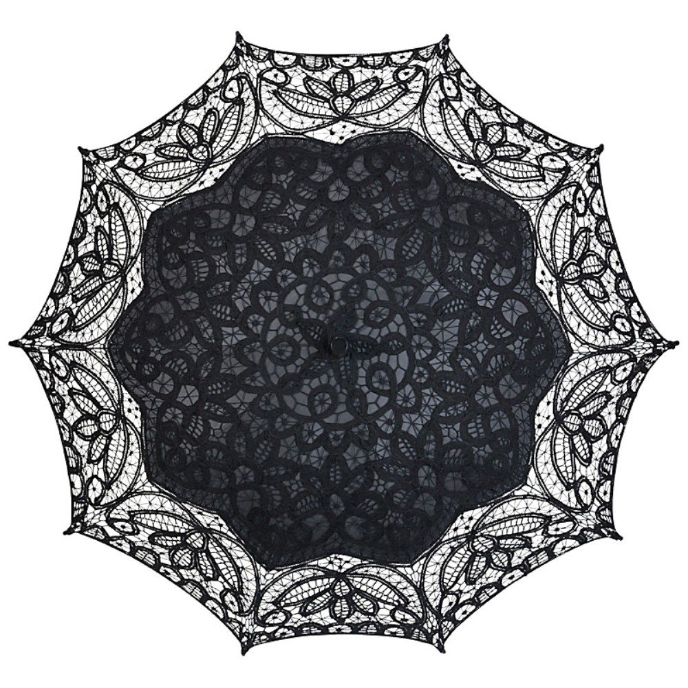 VON LILIENFELD Sombrilla Encaje Boda Nupcial Parasol Decoración Mujer Vivienne
