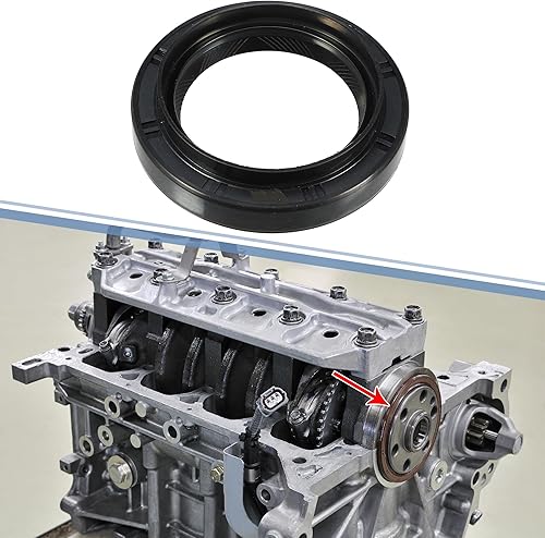 Miniatura 3 de uxcell Sello de aceite del cigüeñal del motor No.90311T0015 para Toyota 4Runner 1996-2023 para Toyota FJ Cruiser 2007-2014