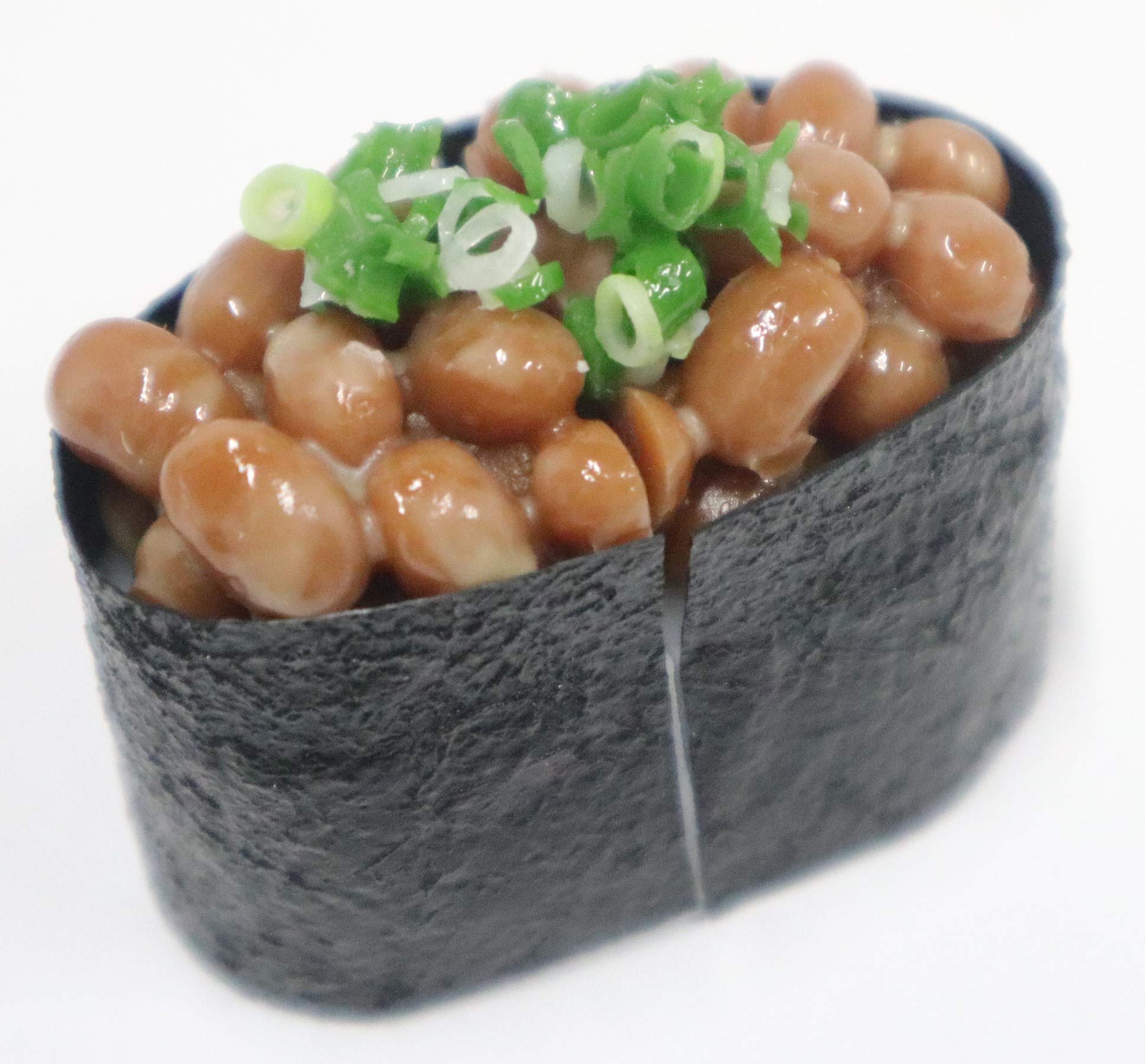 Amazon | 食品サンプル ツインマグネット メモスタンド 寿司（納豆