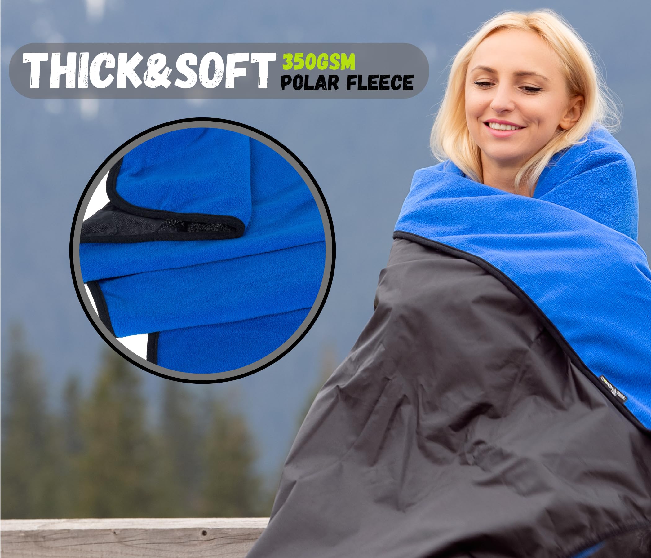 Amazon.com : SUITEDNOMAD Large Waterproof Outdoor Stadium Blanket Amazon.com : SUITEDNOMAD Large Waterproof Outdoor Stadium Blanket