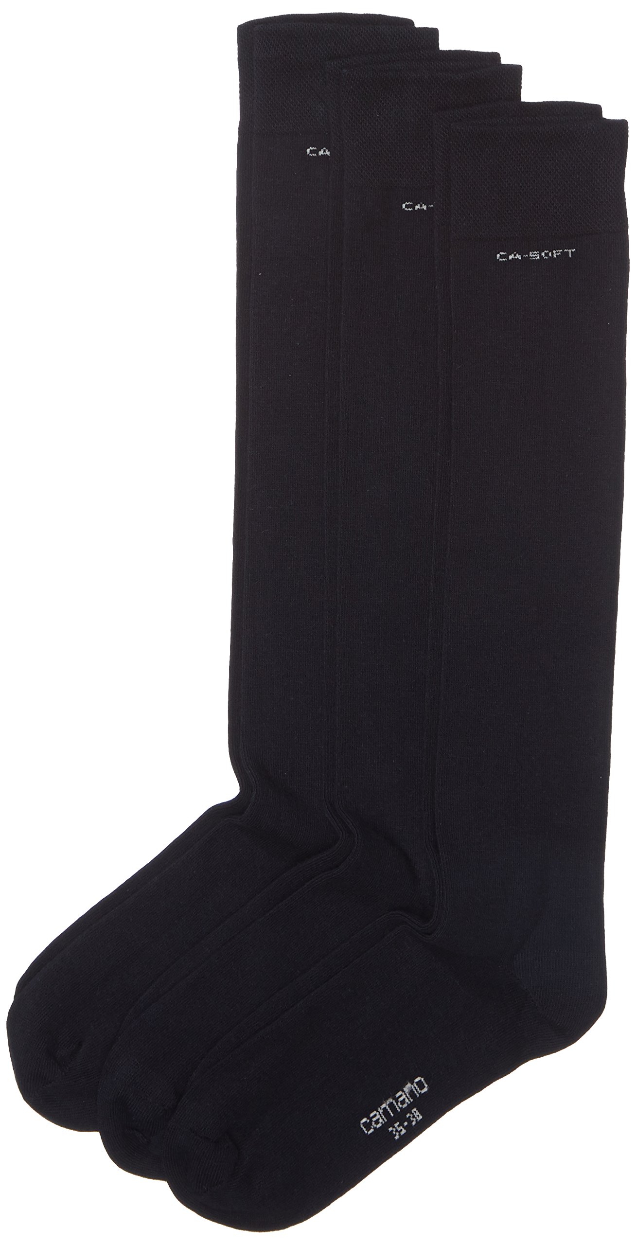 Camano Men's 3942 Ca-Soft Kneehigh 3 Paar Knee-High Socks, Blue (Navy 04), 7