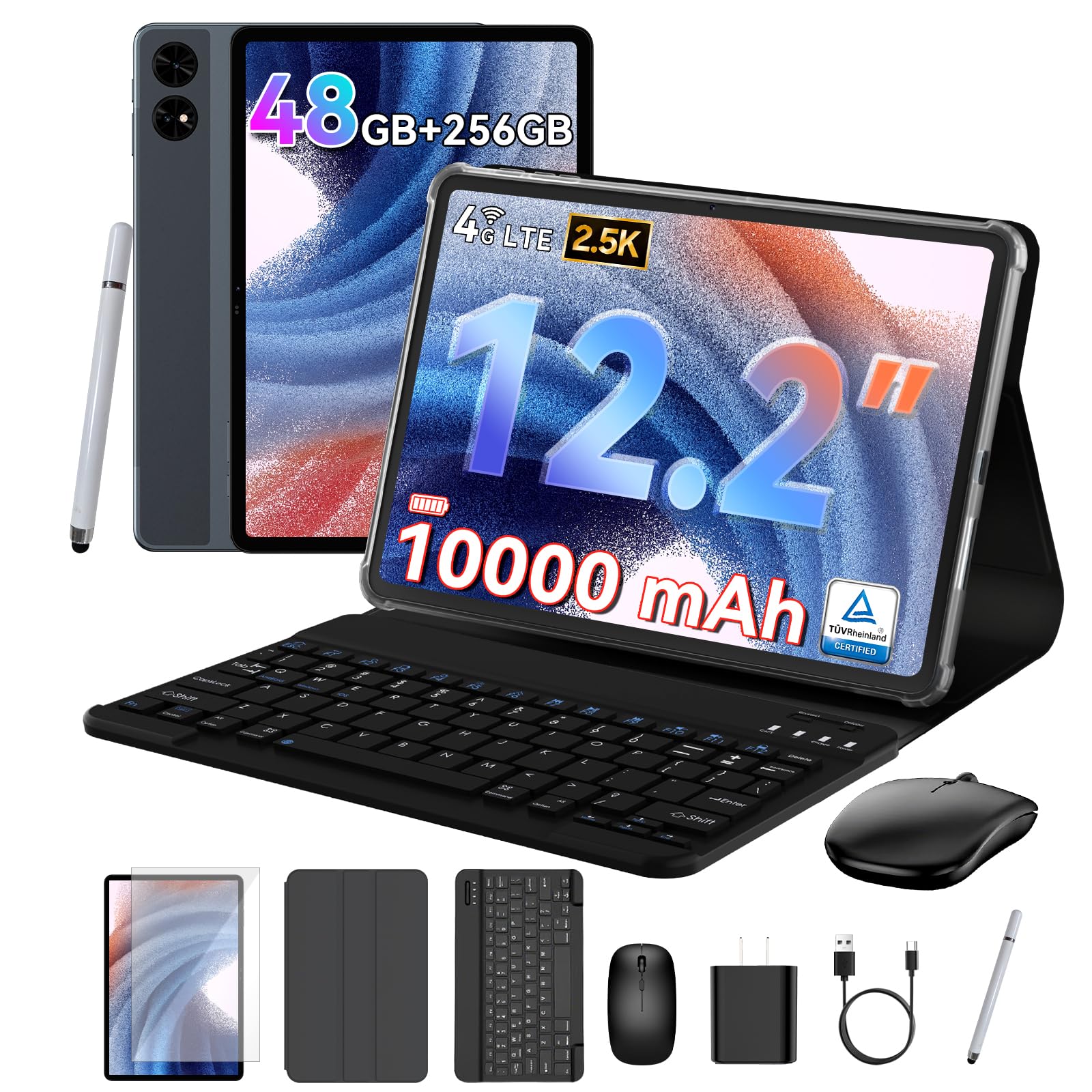 TABWEE 12.2 Android 16 Tablet