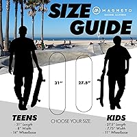 Vista 8 de Magneto Complete Cruiser Starter Skateboard