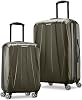Samsonite Centric 2 Expandable Hardside Luggage Set with Dual Spinner Wheels, Olive, 2-Piece Set (Carry-on/Medium), Centric 2 Hardside Expandable Luggage with Spinners