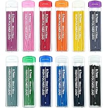 12 Colors Pencil Lead Refills 360 Pieces Colored Mechanical Pencil Lead Refills Back to School Pencil Gifts Bulk for Home Office School, 0.7 mm HB