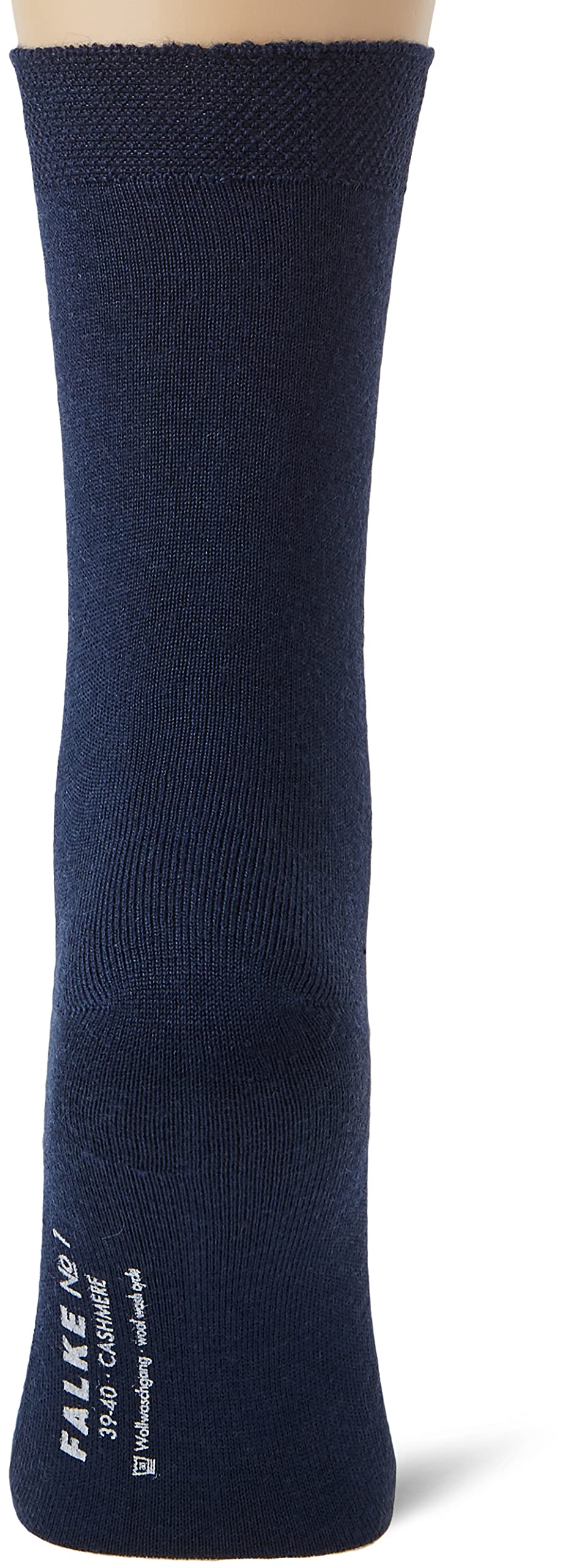 FALKE mujer No. 1 Finest calcetines transpirables termorreguladores cachemira finos cálidos suaves sobre la piel costura plana para dedos sin presión lisos elegantes 1 par | con porcentaje de cachemir
