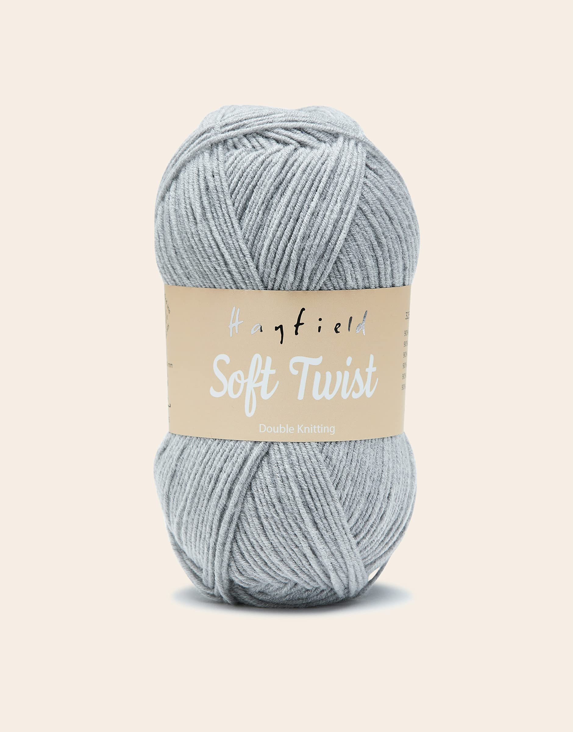 Sirdar Hayfield Soft Twist, Silver (252), 100g