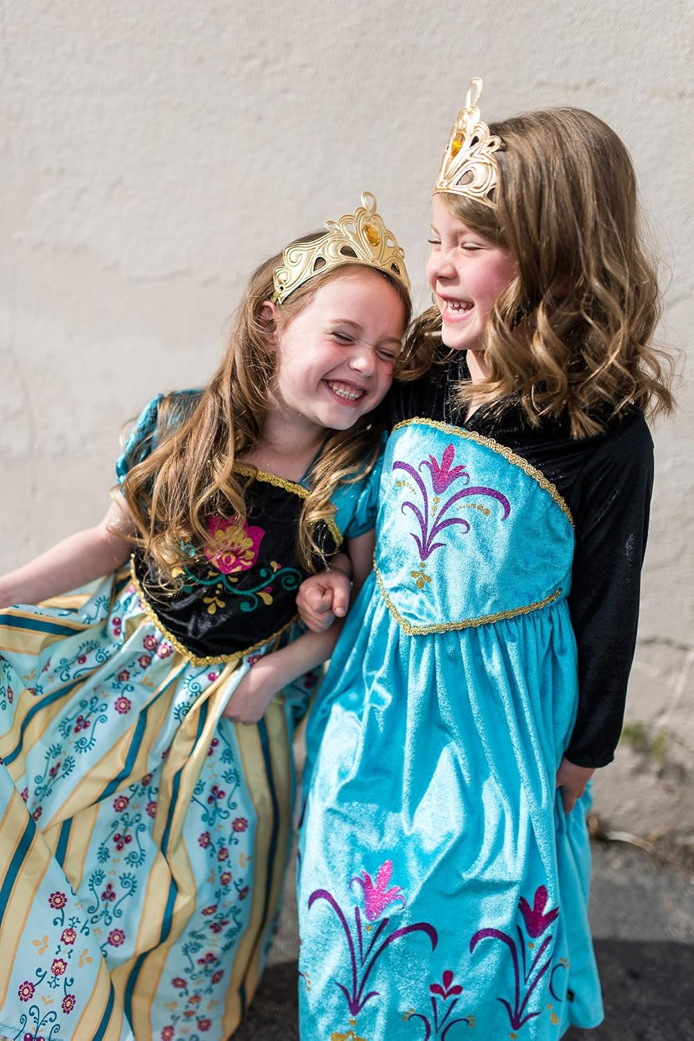 Little Adventures Ice Queen Coronation Dress Up Costume for Girls - Image 2