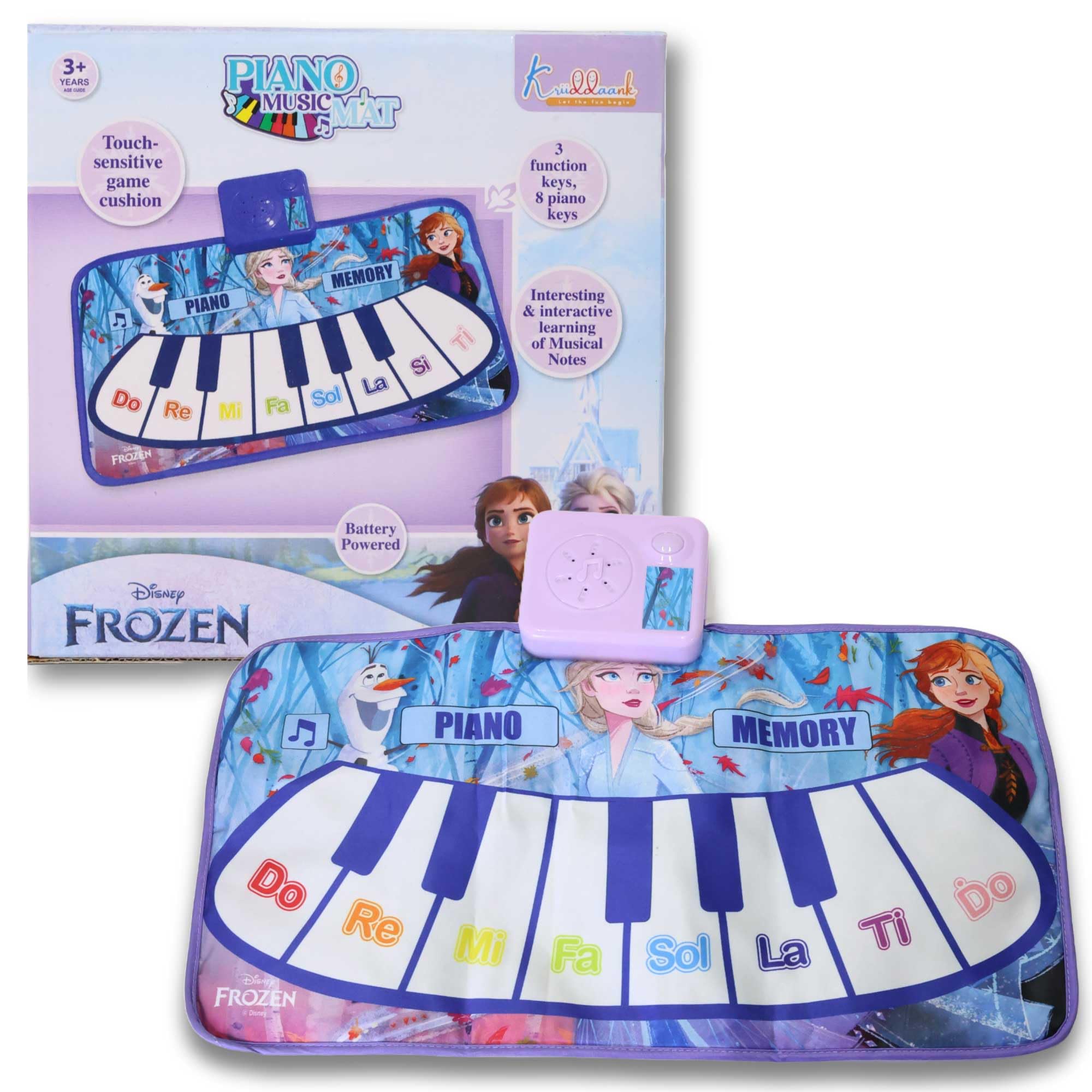 Kriiddaank Piano Music Mat-Frozen