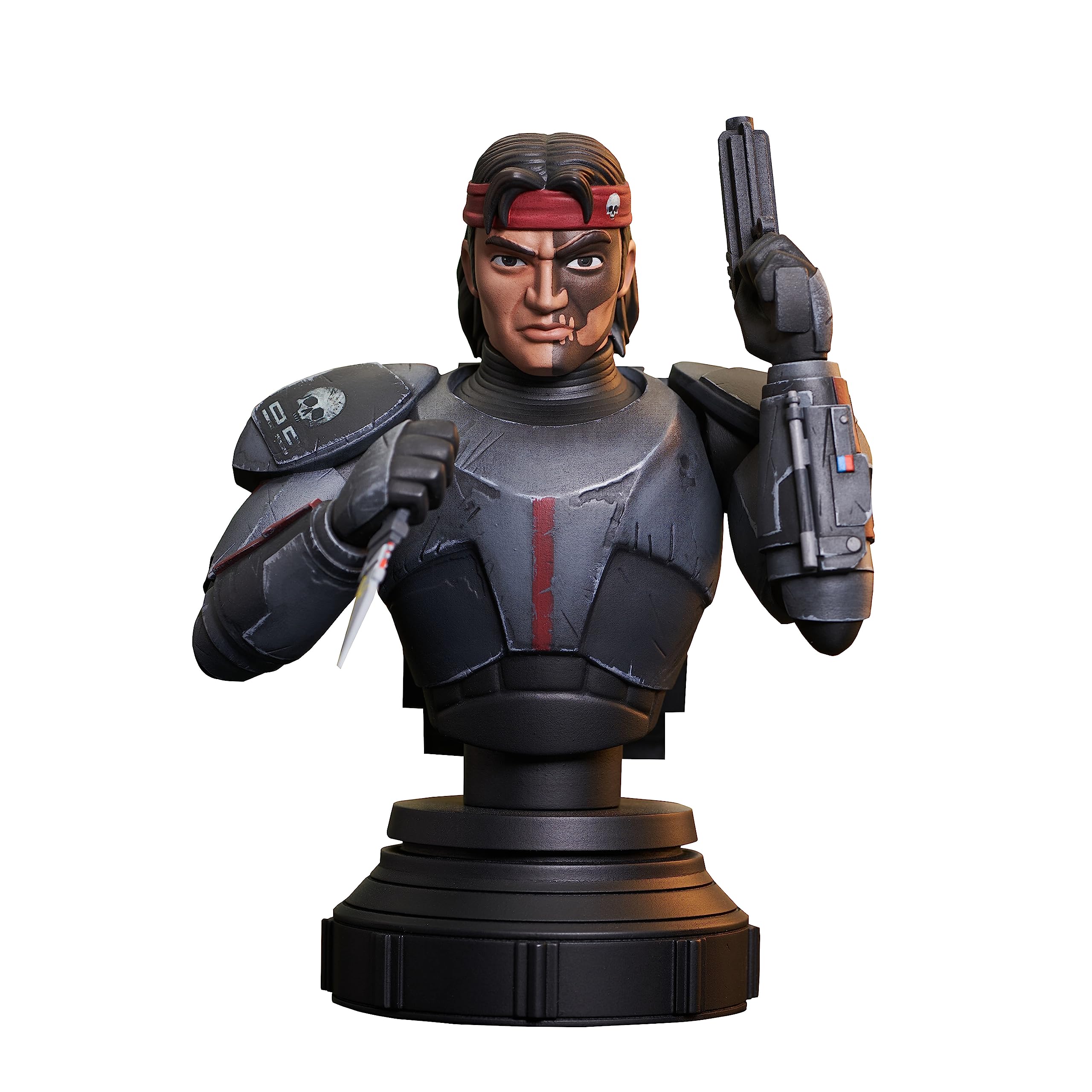 Amazon.com: Star Wars: The Bad Batch – Hunter 1:7 Scale Bust