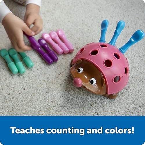 Miniatura 29 de Learning Resources - Juguete sensorial para practicar las habilidades motrices finas Spike The Fine Motor Hedgehog, para niños de más de 18 meses