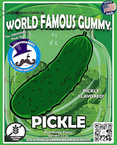 Miniatura 3 de Pepinillo Gummy Original | The Gummy Bear Guy
