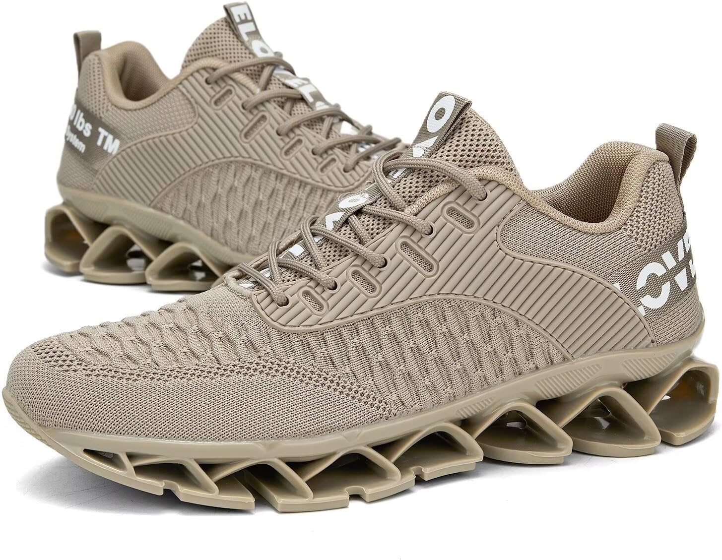 Vooncosir Men's Fashion Sneakers Breathable Mesh Running Shoes Blade Non Slip Soft Sole Casual Athletic Walking Shoes - Image 5