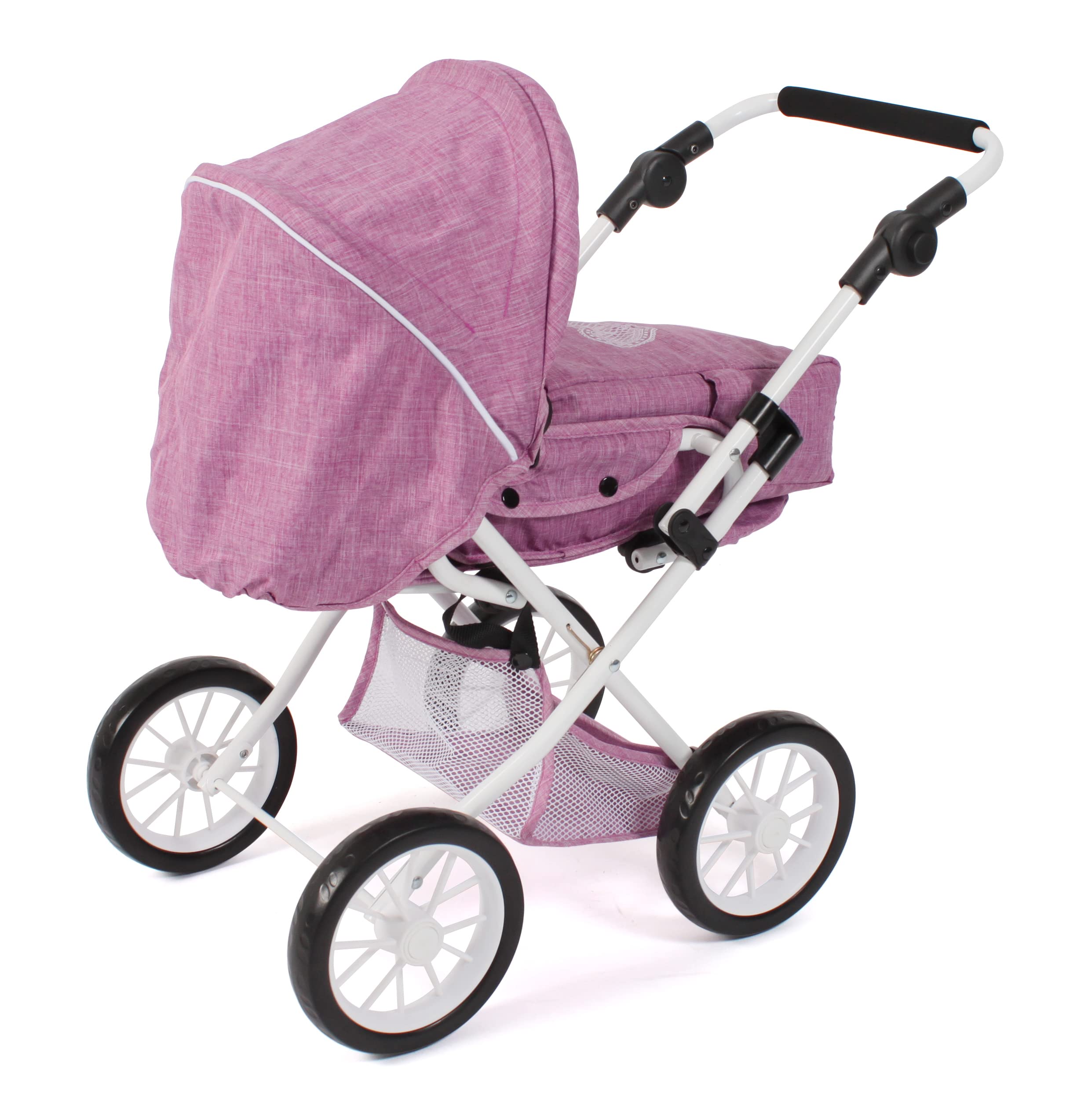 Bayer Chic 2000 Poussette Poupon 3en1 Leni | Évolutive & Ergonomique | Une poussette pour poupon 3en1 haut de gamme, saine et évolutive pour accompagner votre enfant durant des années.