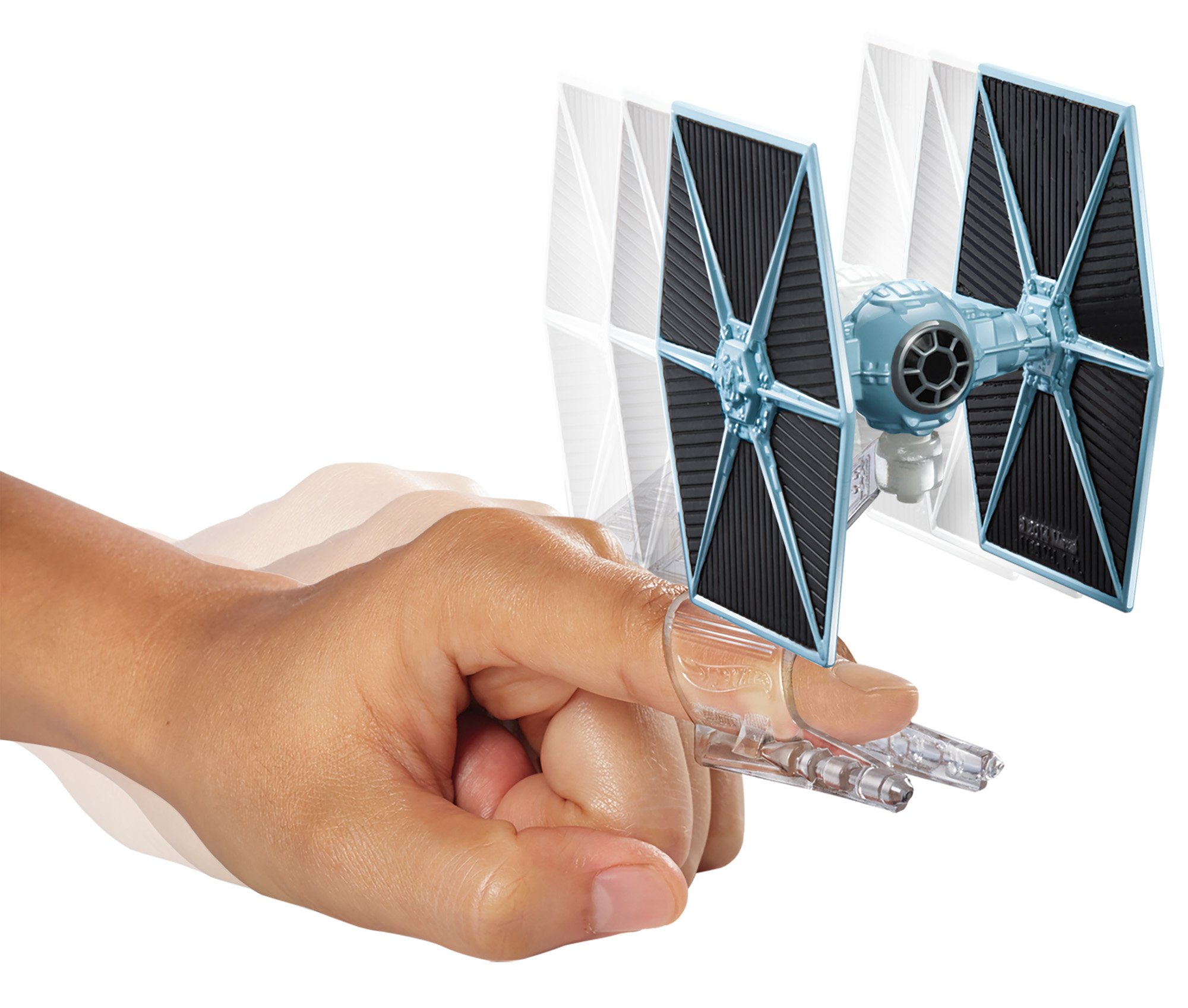 Amazon.com: Hot Wheels Star Wars Starship Blue TIE Fighter