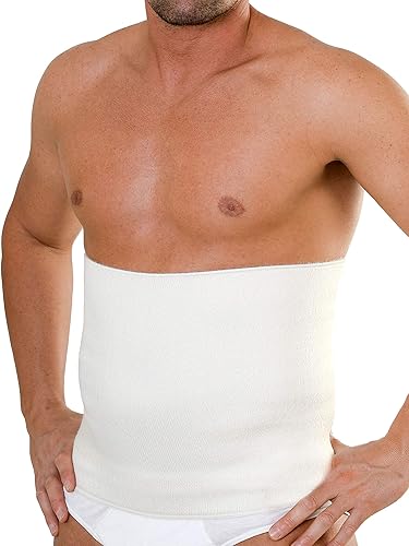 EGi 60% lana merino cinturón elásticobanda de soporte de termoterapia. Orgullosamente fabricado en Italia. (9 (cintura 59.5''65'')