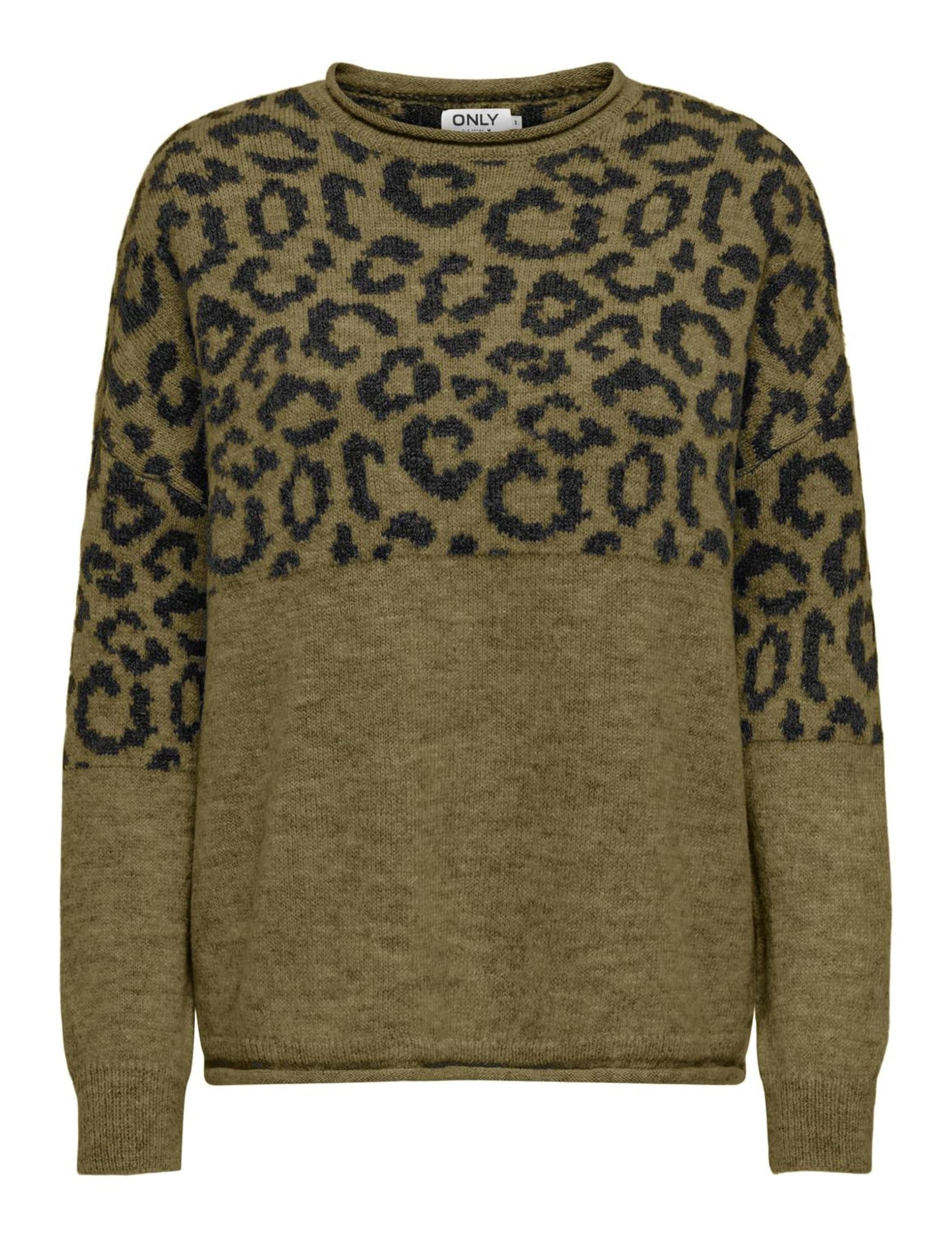 Onljade Animal LS O-Neck KNT Noos, Lizard, L