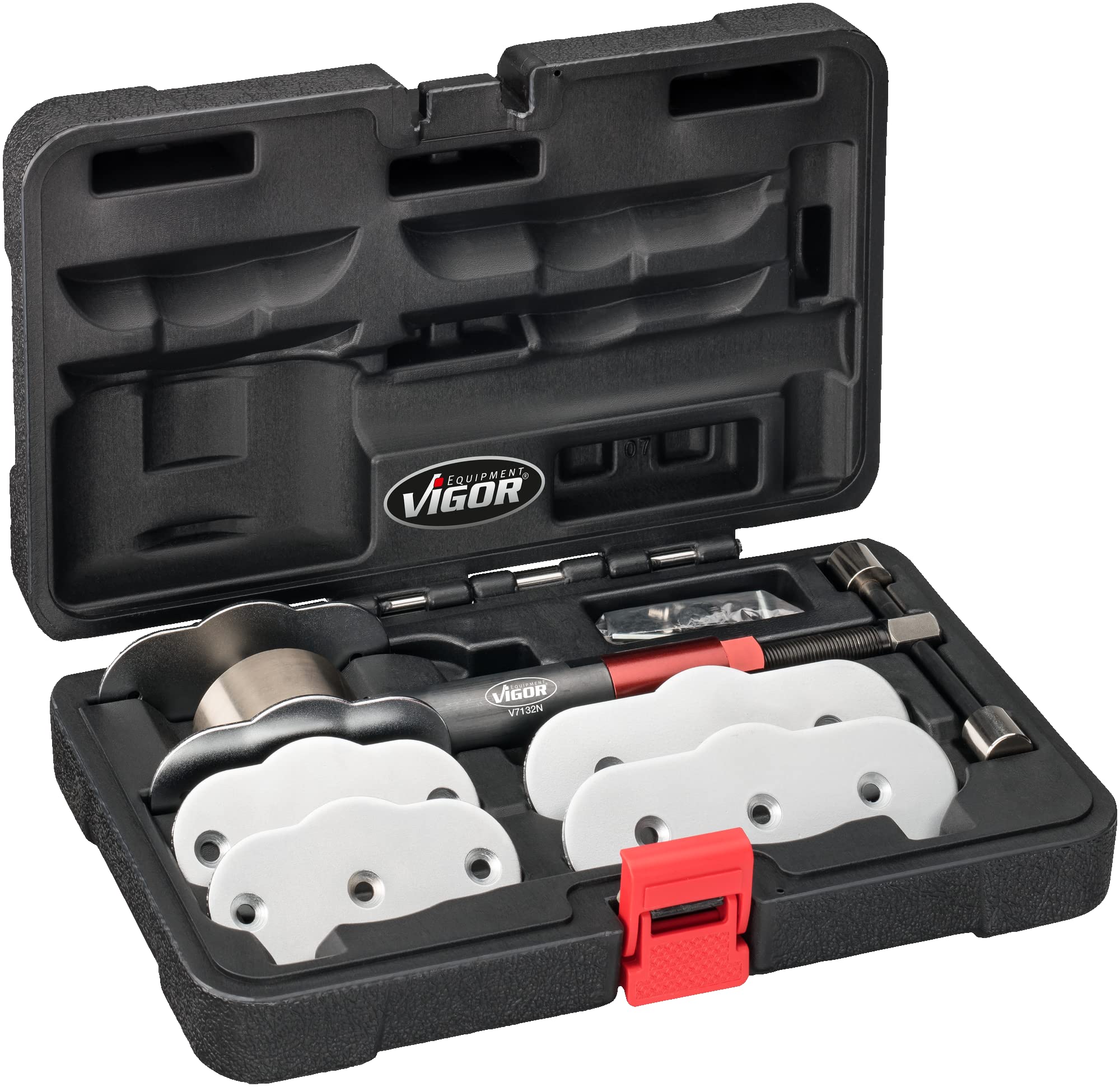 Vigor Retorno de pistón de freno hidráulico 2.0T V7132N, color negro