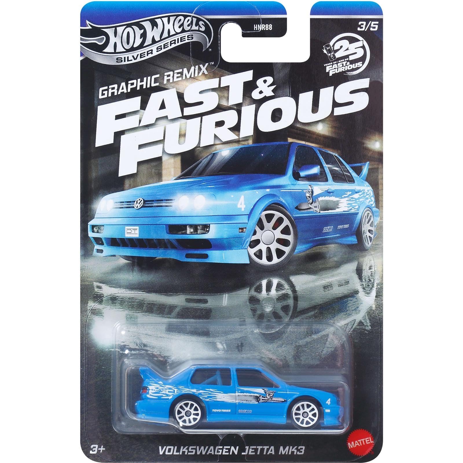 Hot Wheels - Set 5 Miniaturas - Velozes e Furiosos Graphic Remix