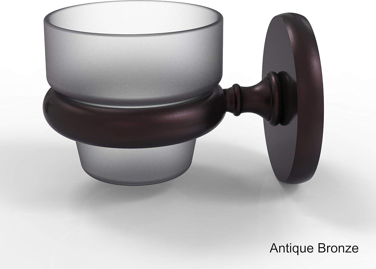 Allied Brass P1064-ABZ Prestige Skyline Collection Wall Mounted Votive Candle Holder, Antique Bronze