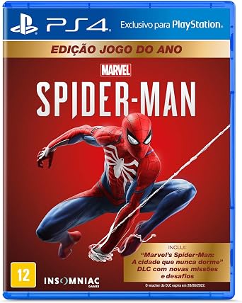 Marvel's Spider-Man Edição Jogo do Ano PS4