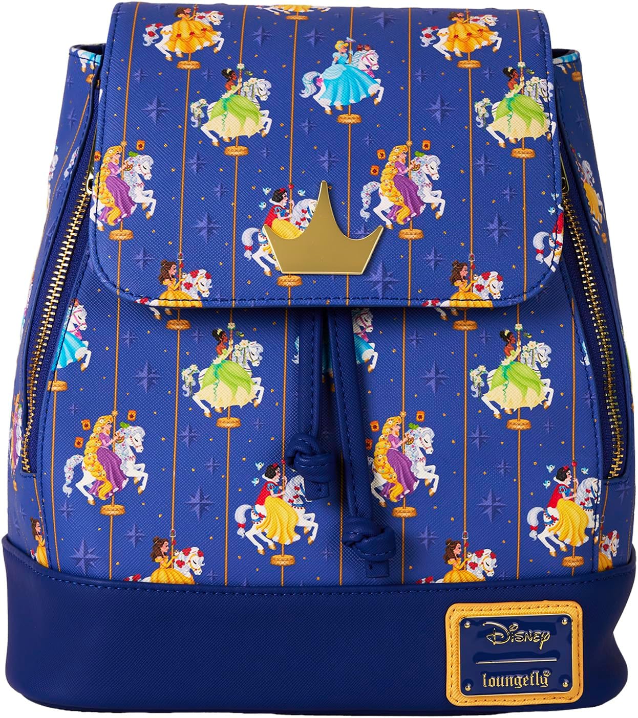 Loungefly Disney Princess Carousel Mini Backpack