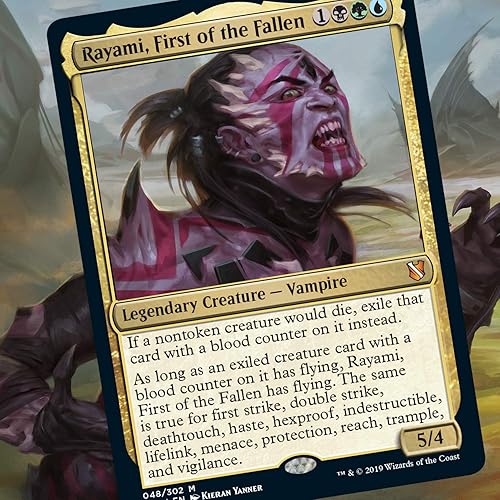 Miniatura 4 de Magic The Gathering Commander 2019 Mazo Amenaza Sin Rostro  Mazo de 100 Cartas Listo para Jugar  3 Comandantes Foil