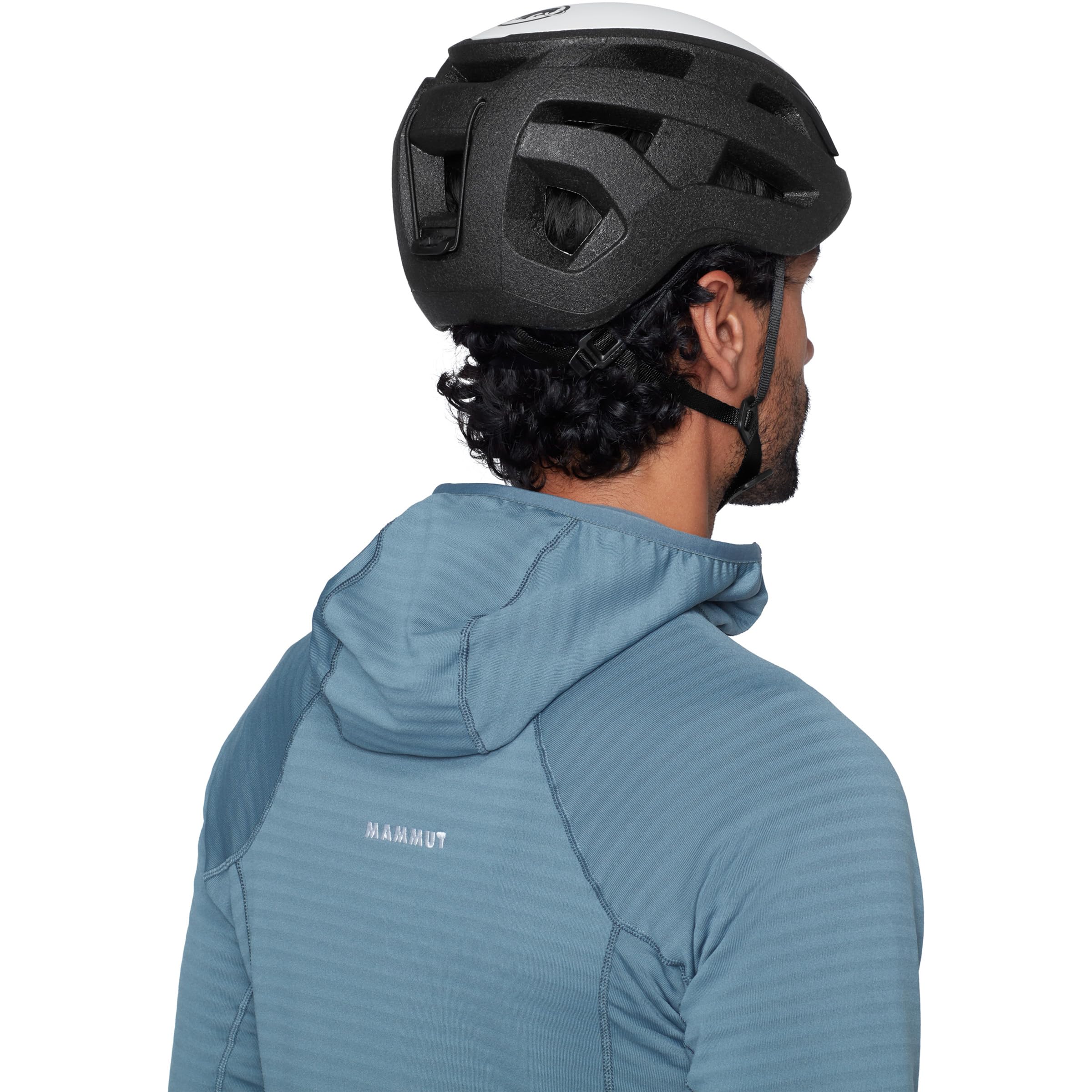 Mammut Unisex Wall Rider 2.0 kask wspinaczkowy, biało-czarny, 52-57 cm