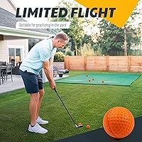 Vista 3 de JAYA 24 Pack Foam Golf Practice Balls, Realistic Feel and Limited Flight, Soft for Indoor or Outdoor Training