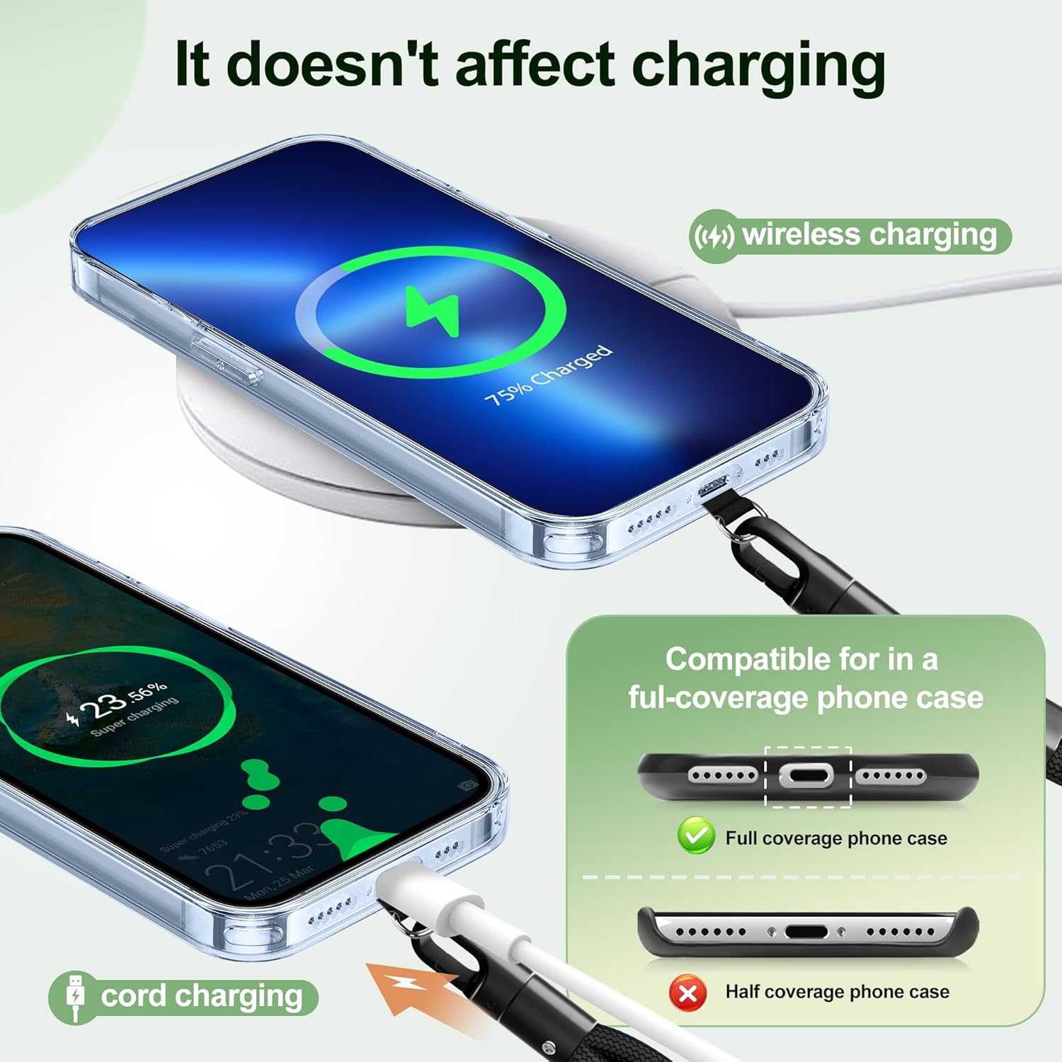 SHANSHUI Hand Wrist Strap Lanyard, 3 Pack Adjustable Cell Phone Lanyard Strap, Hand Wrist Strap Lanyard with 3x Tether Tabs for Smartphones-Black - Image 2