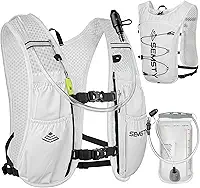 Colete de hidratação de corrida 5L, pacote de colete de corrida com bexiga de água de 1,5 L, mochila de água leve para caminhadas, corrida, ciclismo